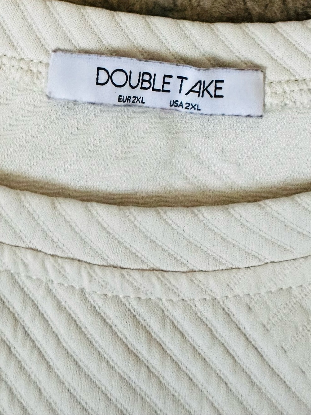 Double Take Colorblock Sweatshirt & Shorts Set - White, Pink, Hot Pink 2XL - Picture 2 of 7